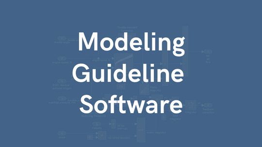 Die Verwendung von Software für Modellierungsrichtlinien hilft dabei, von Anfang an klare, fehlerresistente und sicherheitskonforme Modelle zu erstellen.